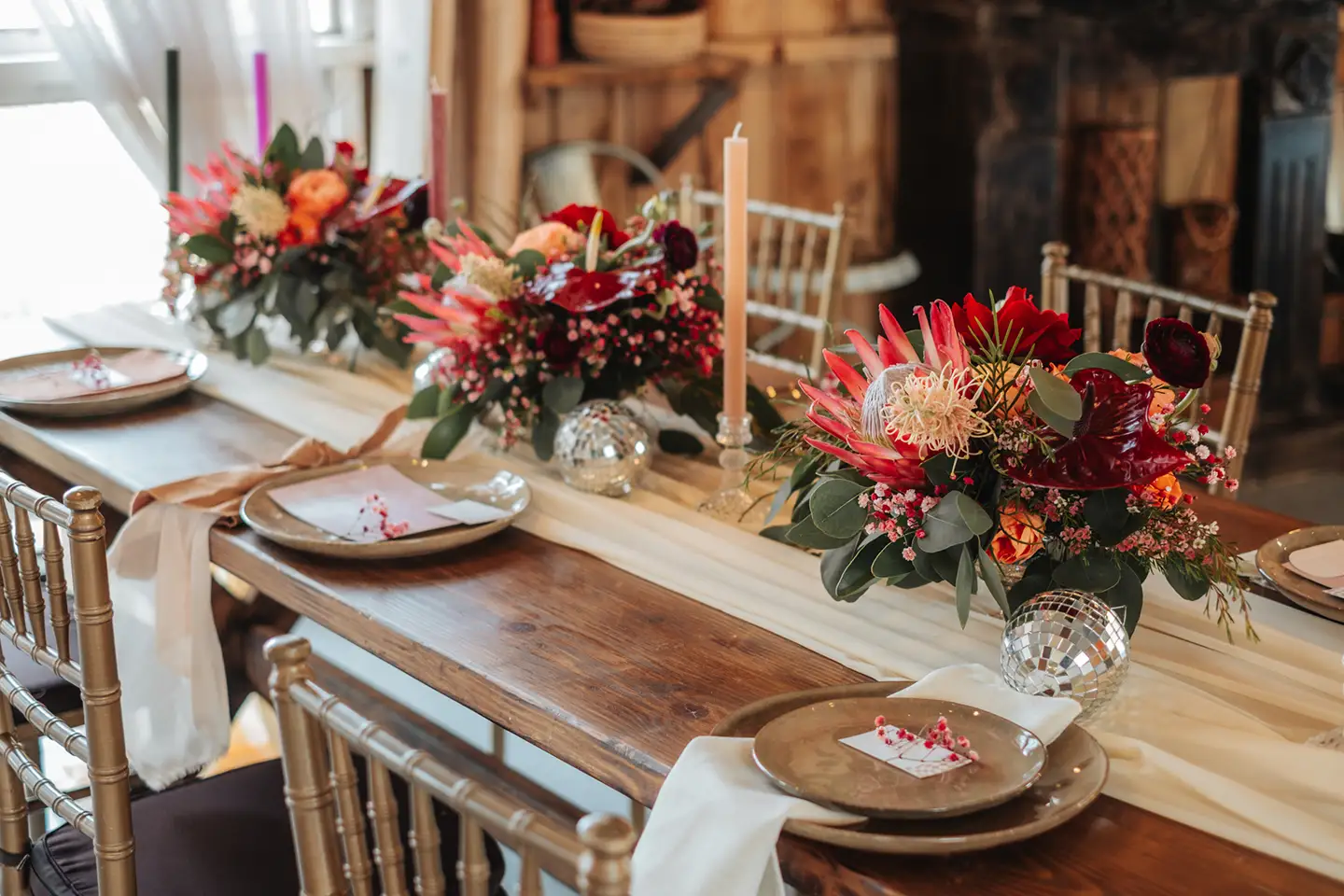 Boho Disco Fall Decor Disco Bohemian Flowers