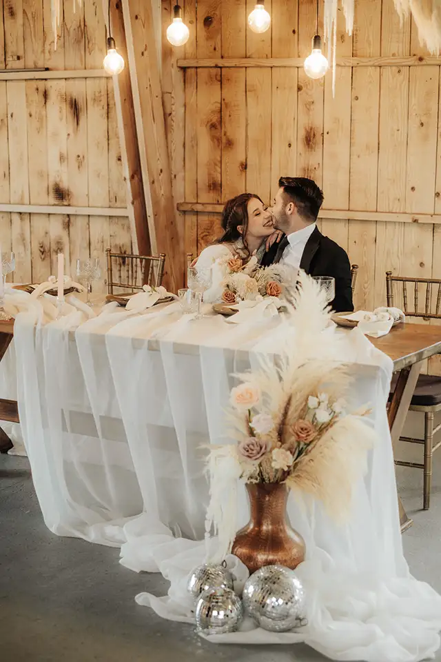 Boho Disco Romantic Disco Wedding Bohemian Flowers